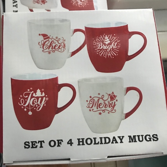 Holiday mugs set of four - Picture 6 of 6